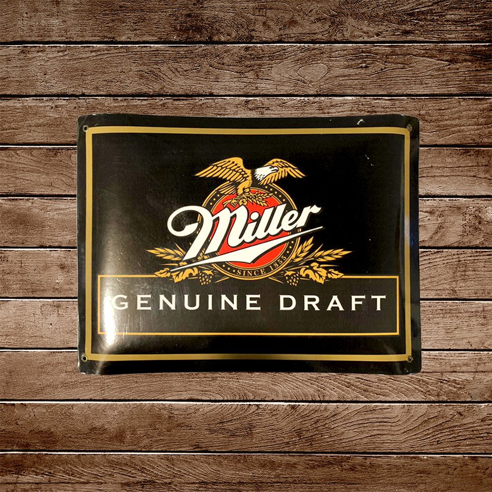 Cartel Chapa 32x42cm "Miller"