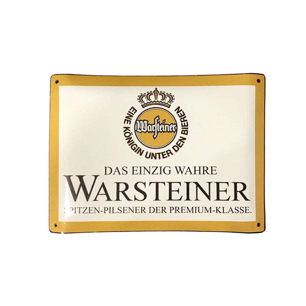 Cartel Chapa 32x42cm "Warsteiner" - Imagen 2