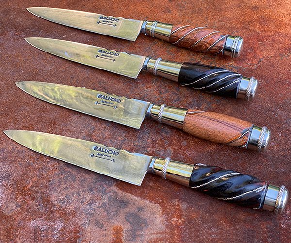 Cuchillo Galucho Alpaca y Madera - Imagen 3