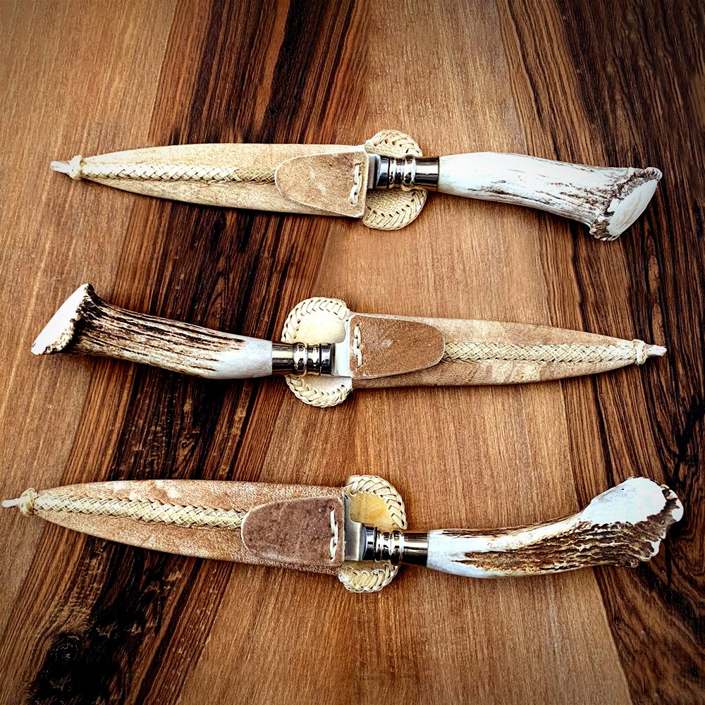 CUCHILLO FIRE INOX ROSETA DE CIERVO - Imagen 6