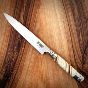 CUCHILLO FIRE INOX TRENZADO TIENTO DELGADO