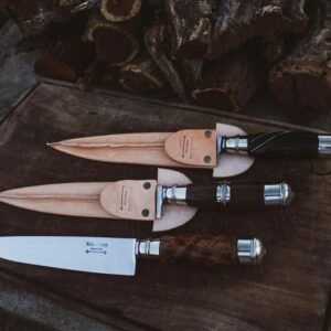 Cuchillo Galucho Madera y Alpaca Acero Inoxidable