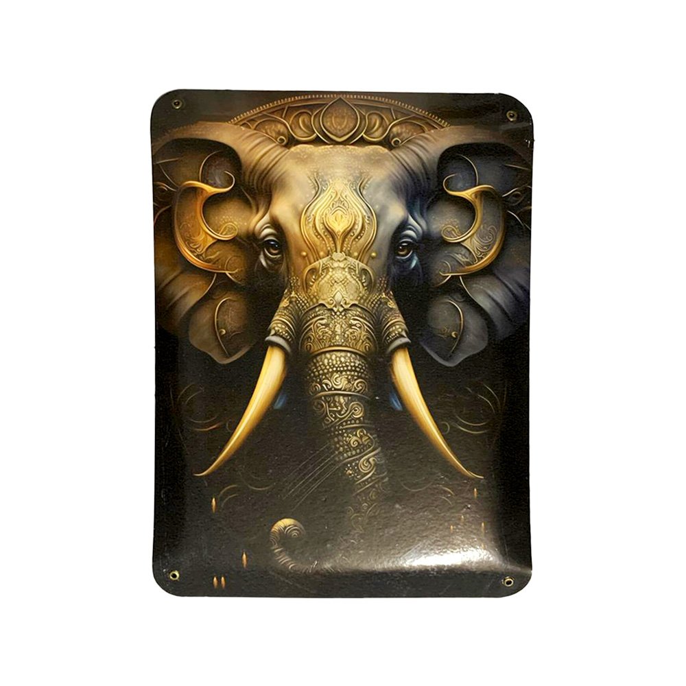 Cartel Chapa 32x42cm "Elefante" - Imagen 2