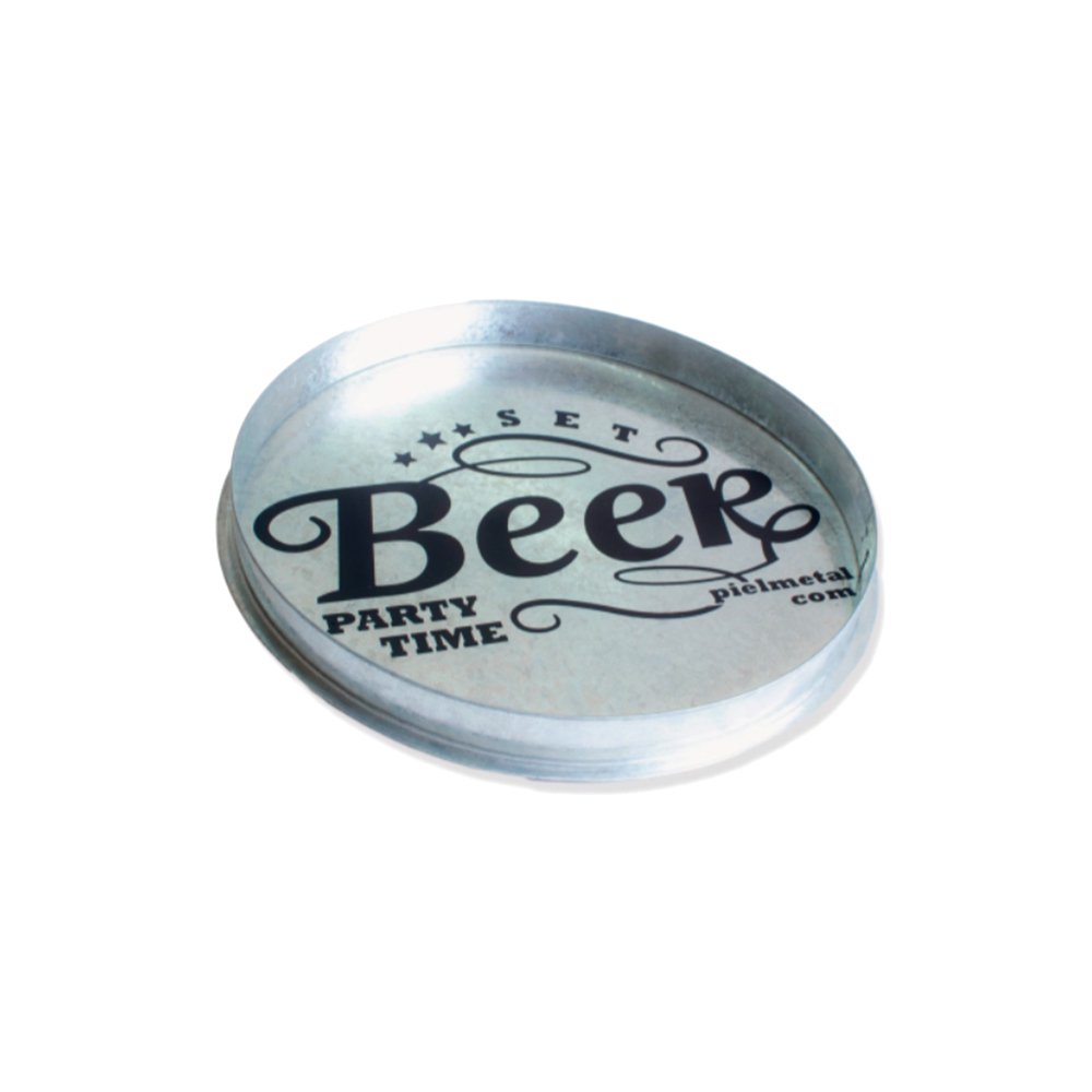 BANDEJA ZINC PARTY TIME - Imagen 3