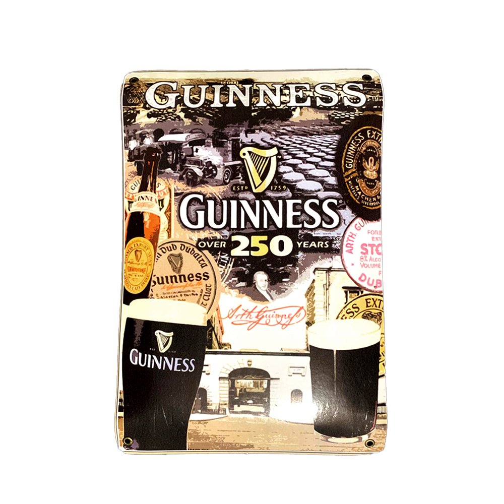 Cartel Chapa 25x35cm "Guinness 250" - Imagen 2