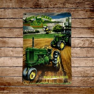 Cartel Chapa 25x35cm "John Deere "