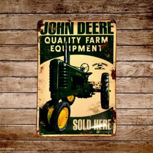 Cartel Chapa 25x35cm "Jhon Deere"