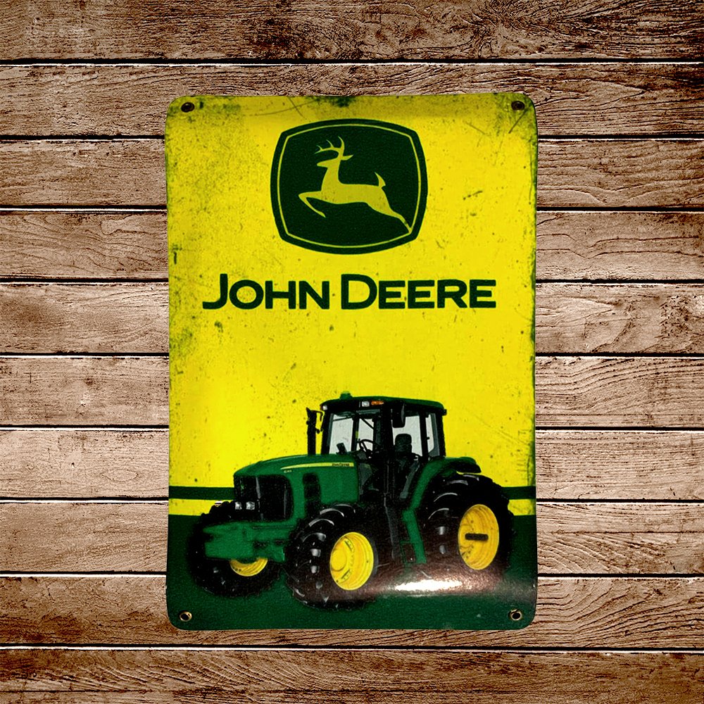 Cartel Chapa 25x35cm "John Deere"