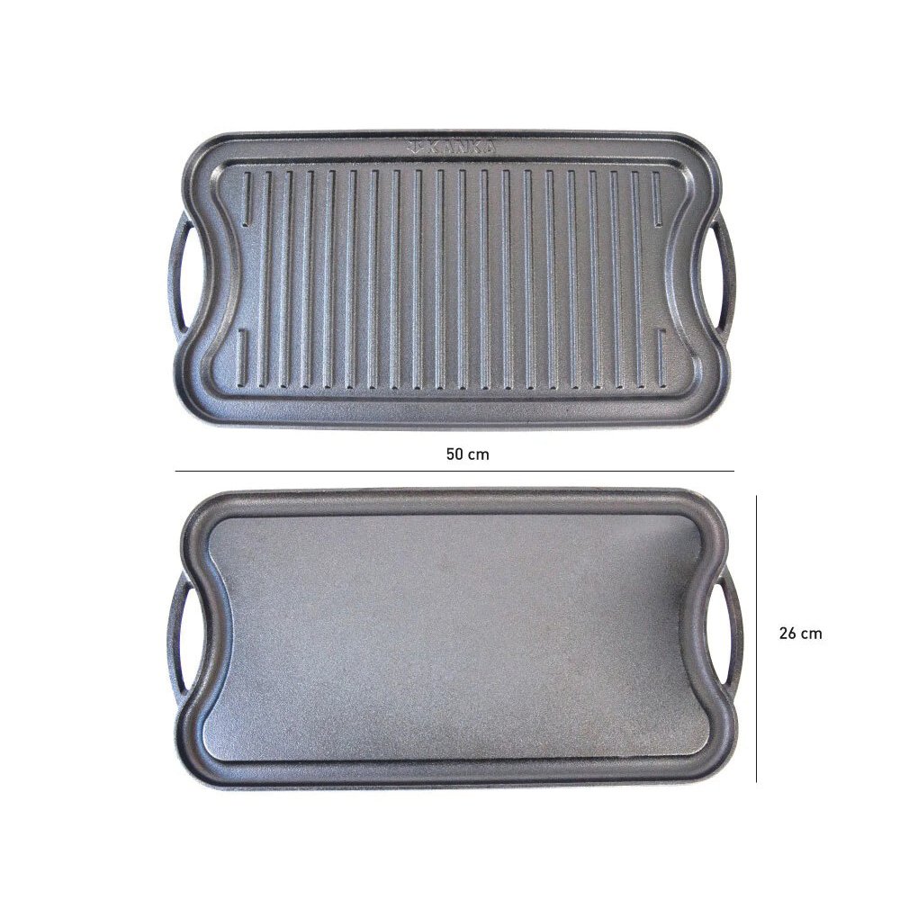 Plancha Hierro Reversible KANKA