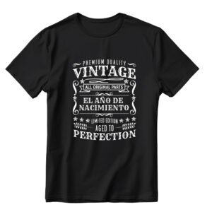 Polera "AÑO DE NACIMIENTO"