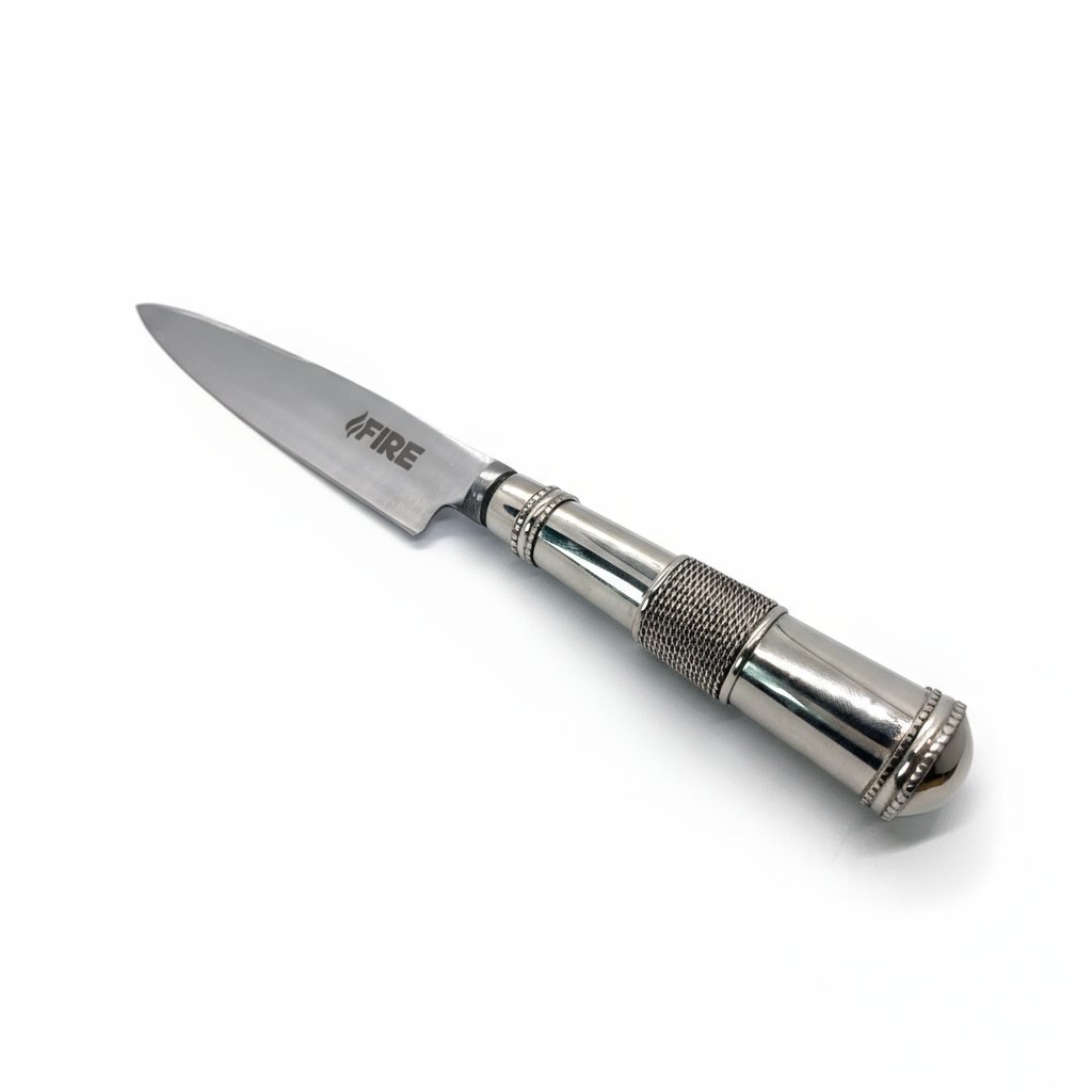 CUCHILLO FIRE INOX ALPACA 14 CMS - Imagen 2
