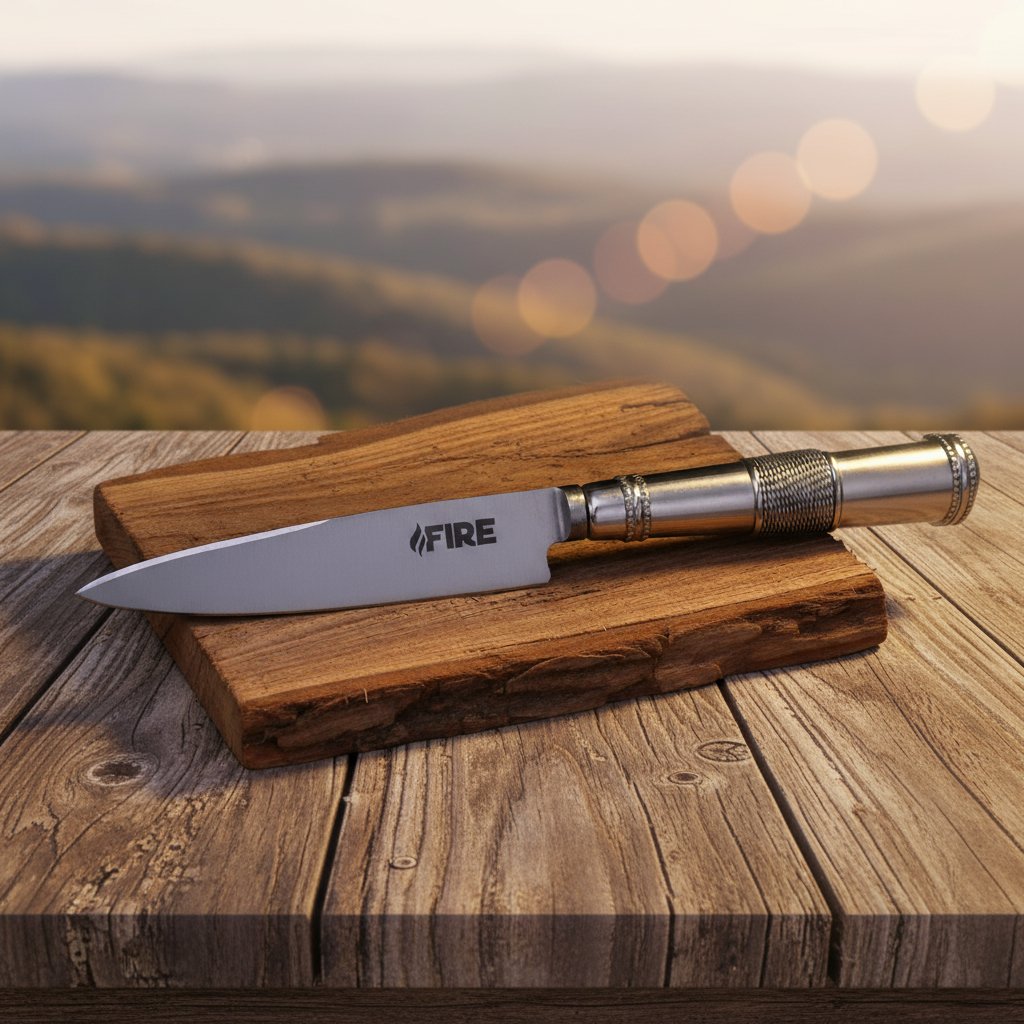 CUCHILLO FIRE INOX ALPACA 14 CMS