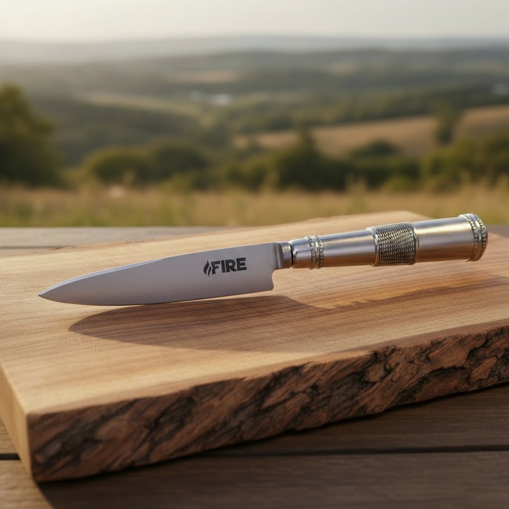 CUCHILLO FIRE INOX ALPACA 14 CMS - Imagen 4