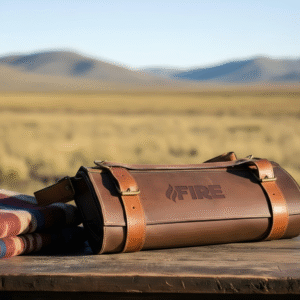 BOLSO PORTA CUCHILLO CUERO