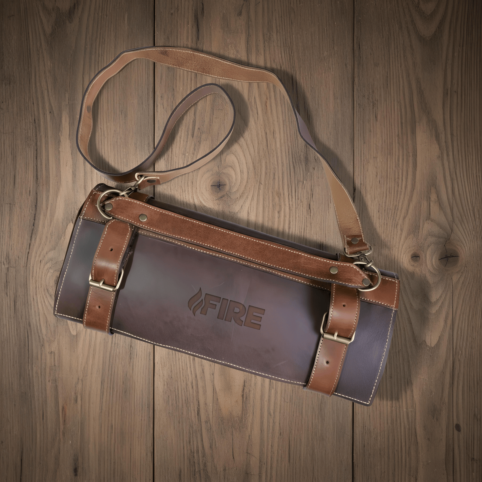 BOLSO PORTA CUCHILLO CUERO - Imagen 4