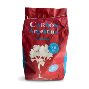 Bolsa Carbón Argentino sin chispa 2,5Kg