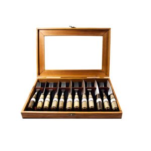 CAJA CUBIERTOS FIRE INOX 12 PIEZAS REGIONAL CONBINADO