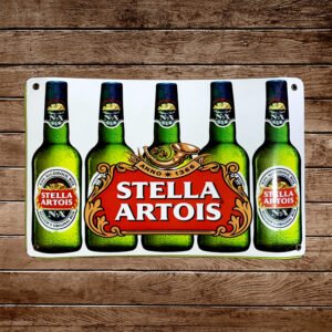 Cartel Chapa 25x35cm "STELLA ARTOIS"
