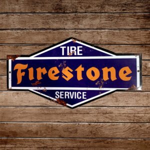 Cartel Chapa Form  "FIRESTONE"